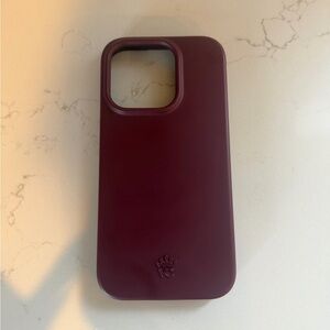 Burgundy Phone Case